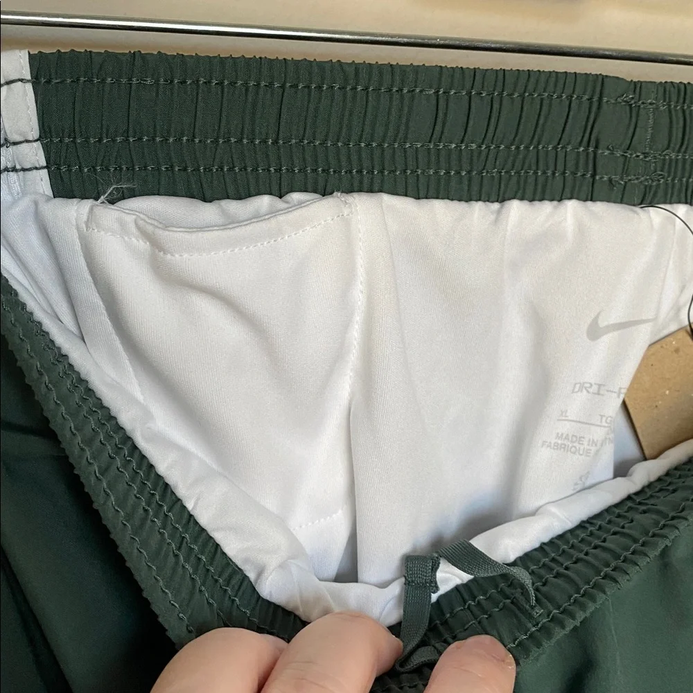 Nike Green Running Shorts